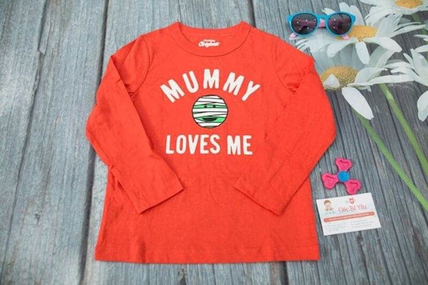 Quần áo trẻ em mùa đông 17 Áo thun bé trai Oshkosh xuất khẩu ATT-087