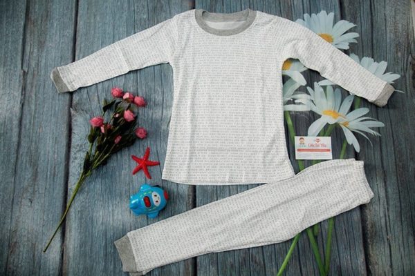 Quần áo trẻ em mùa đông 7 Bộ quần áo bé trai xuất Hàn