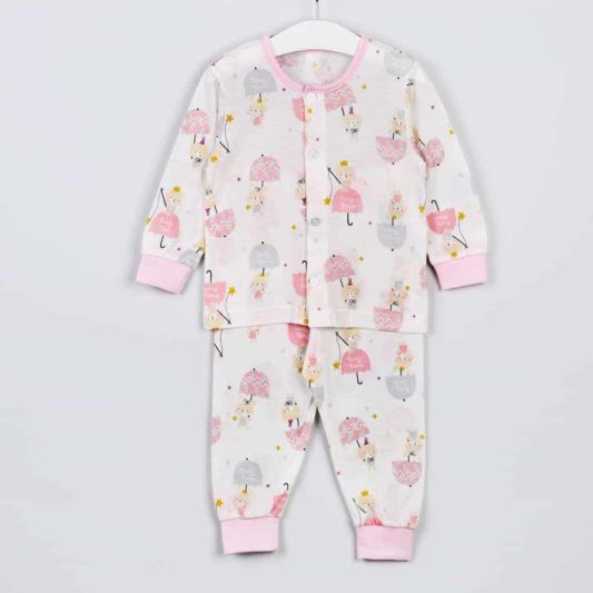 quần áo trẻ em bằng vải Cotton