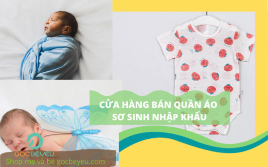 Cửa hàng đồ sơ sinh nhập khẩu