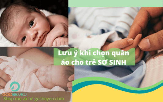 Những điều kiêng kỵ khi chọn quần áo sơ sinh