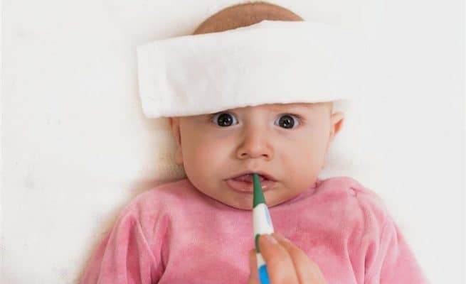 triệu chứng trẻ bị sốt