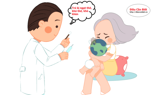 cách chữa ngạt mũi cho trẻ sơ sinh