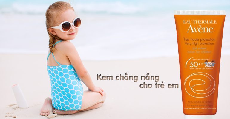 Kem chống nắng cho trẻ có tốt