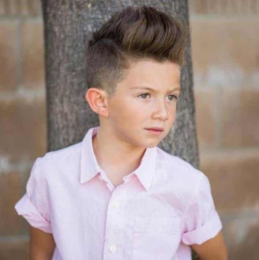 8 kiểu tóc đẹp cho bé trai