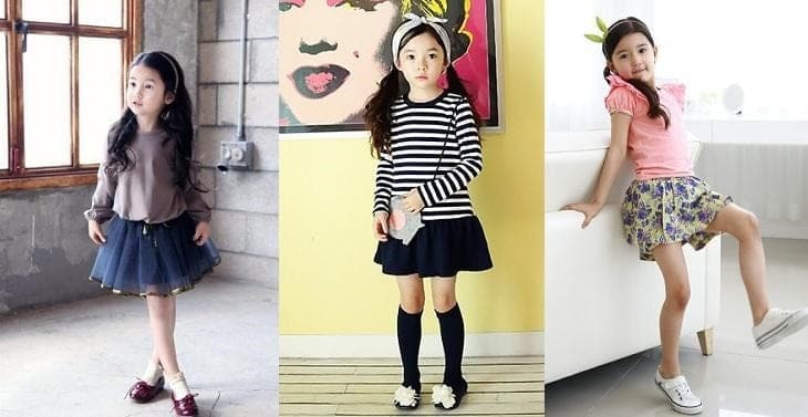 19 cách phối chân váy cho bé gái siêu xinh siêu đáng yêu