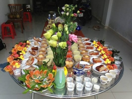 cúng đầy tháng cho bé trai 