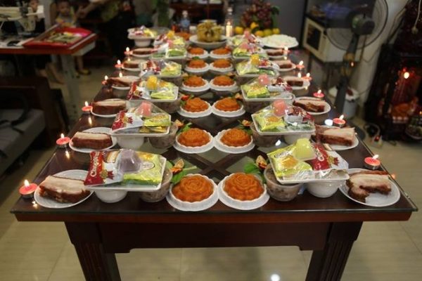 Cúng đầy tháng cho bé trai 2019