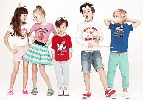 quần áo thời trang phong cách cho bé