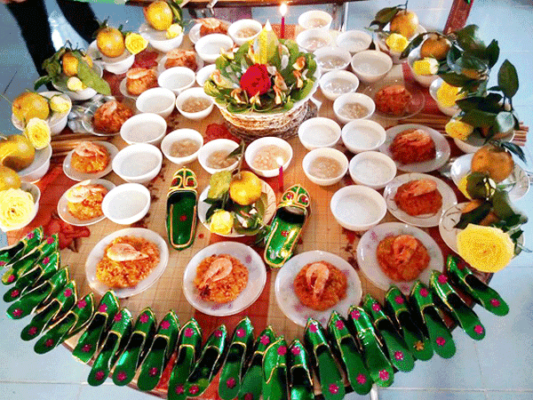 Cúng đầy tháng cho bé trai