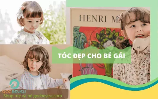 6 kiểu tóc cho bé gái mặt tròn đáng yêu nhất
