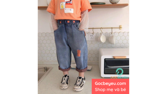 Những mẫu quần baggy cho bé gái cực cá tính