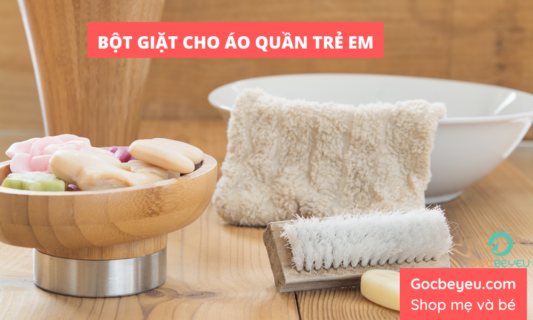 Nên giặt đồ trẻ em bằng xà phòng gì để tốt cho quần áo
