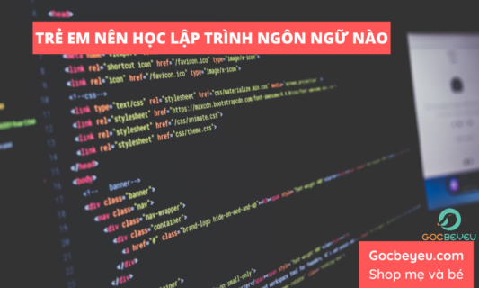 Ngôn ngữ lập trình cho trẻ em được quan tâm hiện nay