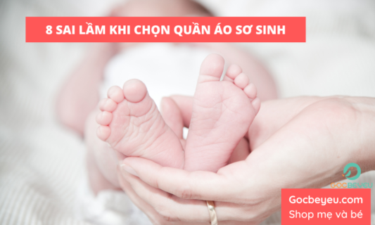 8 sai lầm khi chọn quần áo cho trẻ sơ sinh bố mẹ nên biết