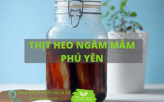 Mua thịt heo ngâm nước mắm Phú Yên tại Sài Gòn