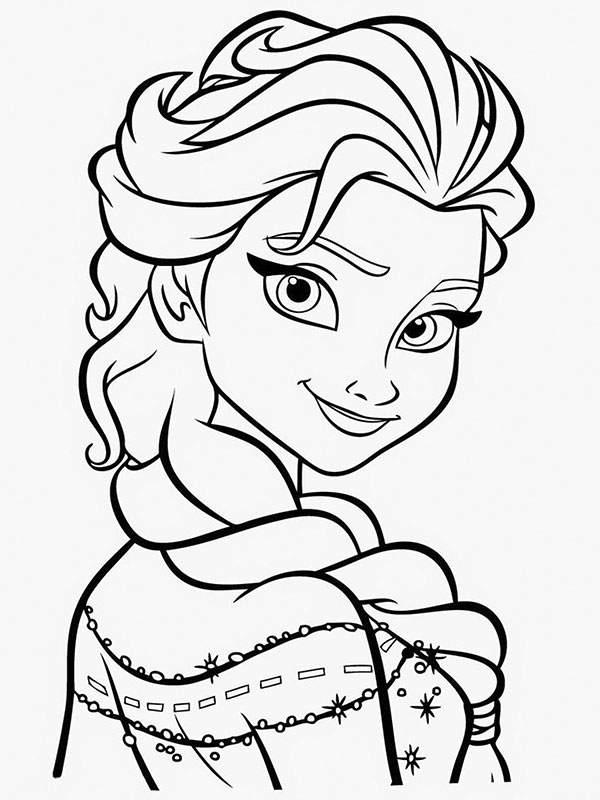 Tải ngay 50 tranh tô màu công chúa Elsa tuyển chọn | Diễn đàn rao vặt, Diễn  đàn đăng tin rao vặt miễn phí
