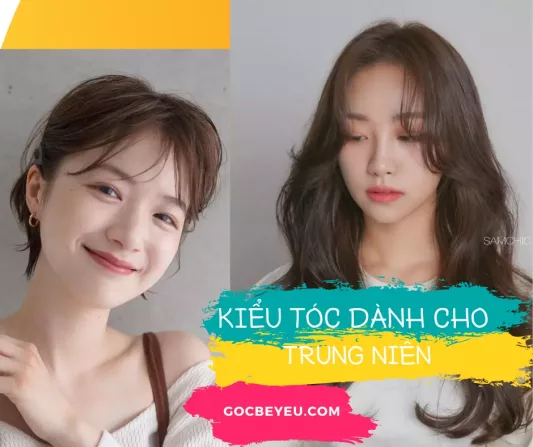 Tổng hợp mẫu tóc nữ trung niên chuẩn salon đẹp nhất 2021