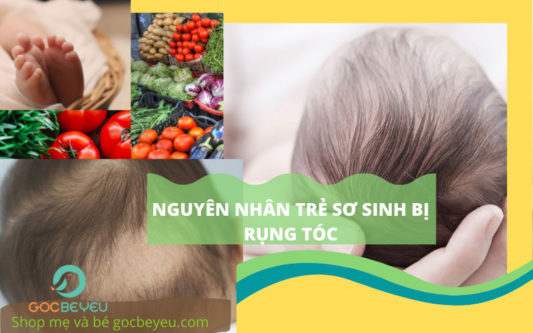 Nguyên nhân trẻ sơ sinh bị rụng tóc và hướng khắc phục