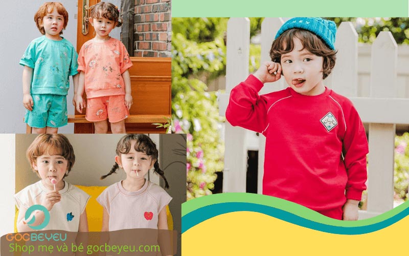 Quần áo trẻ em phong cách Hàn Quốc - hot trend hiện nay