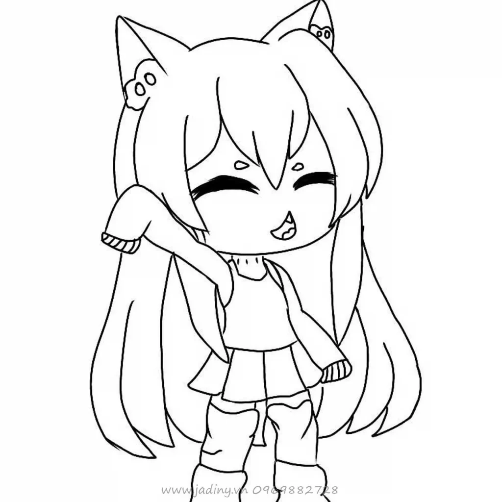 Hé lộ 60 tranh tô màu Gacha Life miễn phí cho các bé 23 %TITLE % Góc Bé Yêu - Shop Bách Hóa Mẹ Và Bé Tại TPHCM