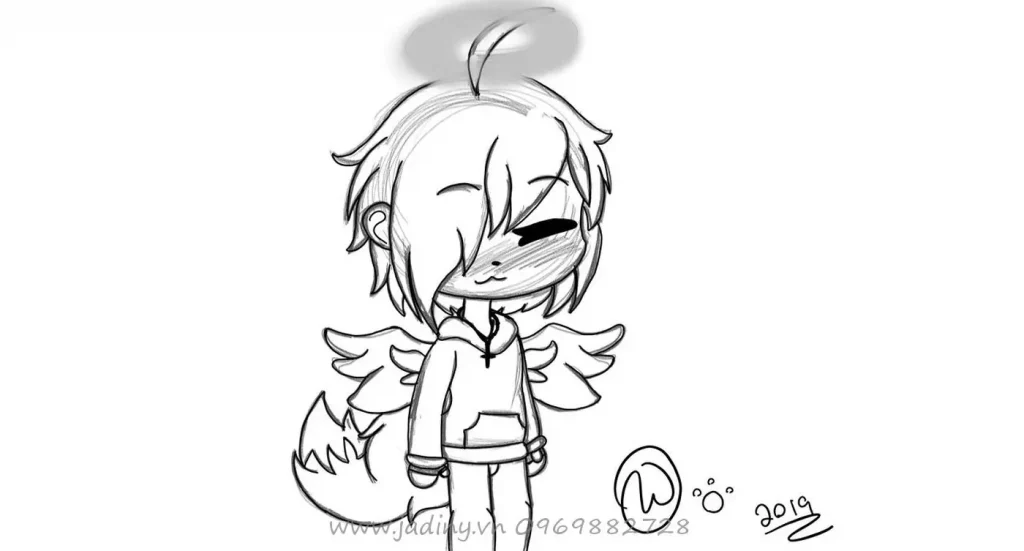 Hé lộ 60 tranh tô màu Gacha Life miễn phí cho các bé 47 %TITLE % Góc Bé Yêu - Shop Bách Hóa Mẹ Và Bé Tại TPHCM