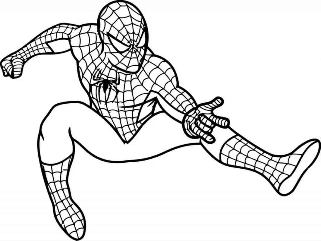 27 tranh tô màu siêu nhân cho bé trai dũng cảm  Spiderman coloring  Cartoon coloring pages Coloring pages