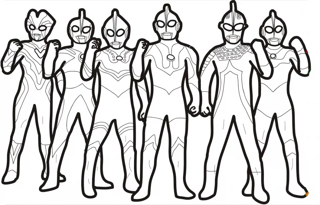 Bộ sưu tập tranh tô màu ultraman cực hot cho bé 21 %TITLE % Góc Bé Yêu - Shop Bách Hóa Mẹ Và Bé Tại TPHCM