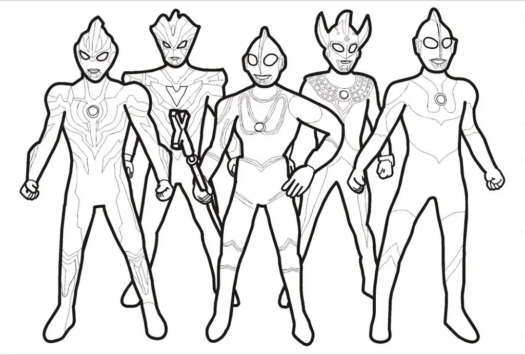 Bộ sưu tập tranh tô màu ultraman cực hot cho bé 22 %TITLE % Góc Bé Yêu - Shop Bách Hóa Mẹ Và Bé Tại TPHCM