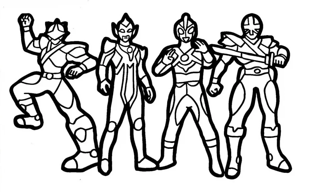 Bộ sưu tập tranh tô màu ultraman cực hot cho bé 24 %TITLE % Góc Bé Yêu - Shop Bách Hóa Mẹ Và Bé Tại TPHCM