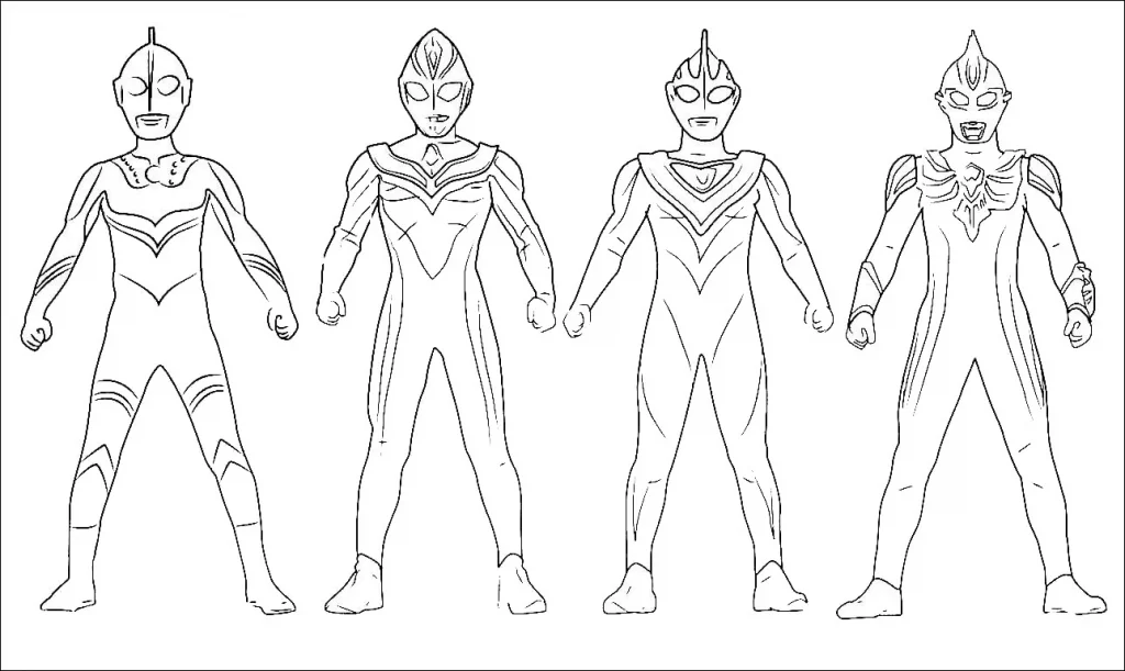 Bộ sưu tập tranh tô màu ultraman cực hot cho bé 26 %TITLE % Góc Bé Yêu - Shop Bách Hóa Mẹ Và Bé Tại TPHCM