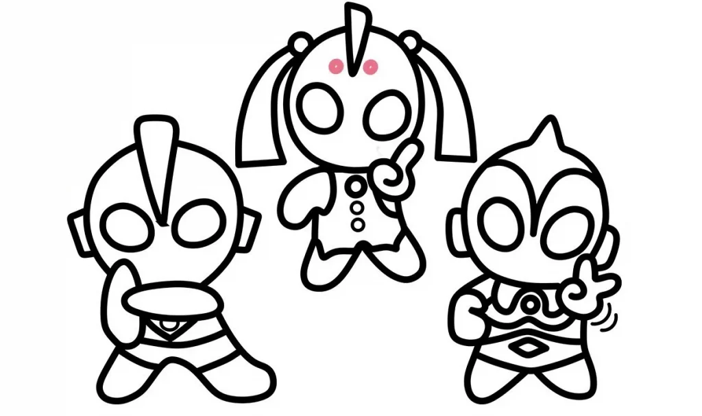 Bộ sưu tập tranh tô màu ultraman cực hot cho bé 36 %TITLE % Góc Bé Yêu - Shop Bách Hóa Mẹ Và Bé Tại TPHCM