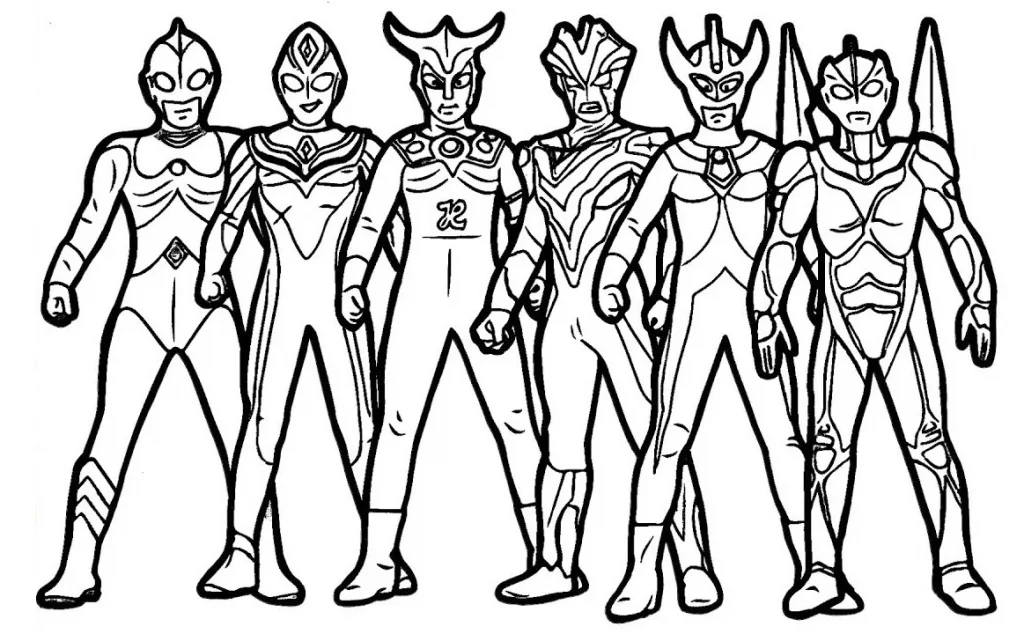 Bộ sưu tập tranh tô màu ultraman cực hot cho bé 12 %TITLE % Góc Bé Yêu - Shop Bách Hóa Mẹ Và Bé Tại TPHCM