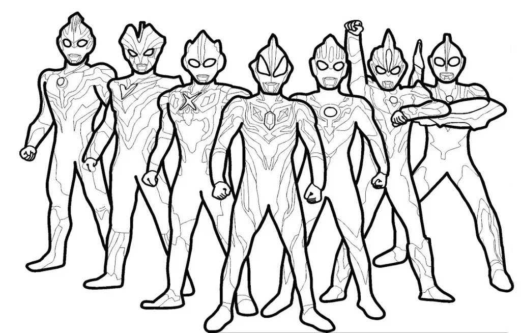 Bộ sưu tập tranh tô màu ultraman cực hot cho bé 13 %TITLE % Góc Bé Yêu - Shop Bách Hóa Mẹ Và Bé Tại TPHCM