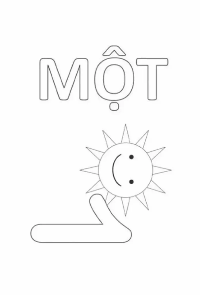 Bộ tranh tô màu theo số cho bé từ số 0 đến số 9 20 %TITLE % Góc Bé Yêu - Shop Bách Hóa Mẹ Và Bé Tại TPHCM