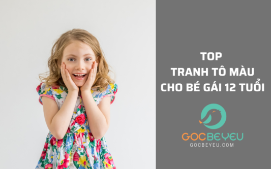 Top tranh tô màu cho bé gái 12 tuổi