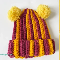 Mũ len dành cho trẻ em mùa lạnh từ 2-3 tuổi