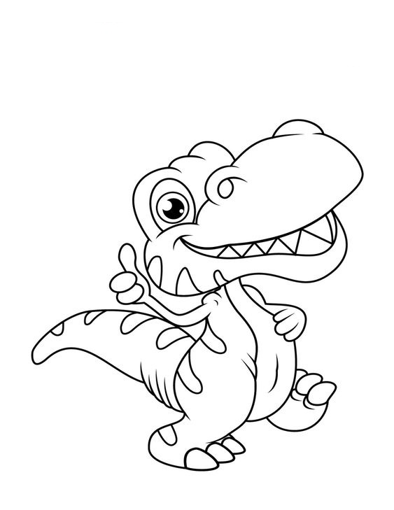 Cách vẽ khủng long - Dạy Vẽ