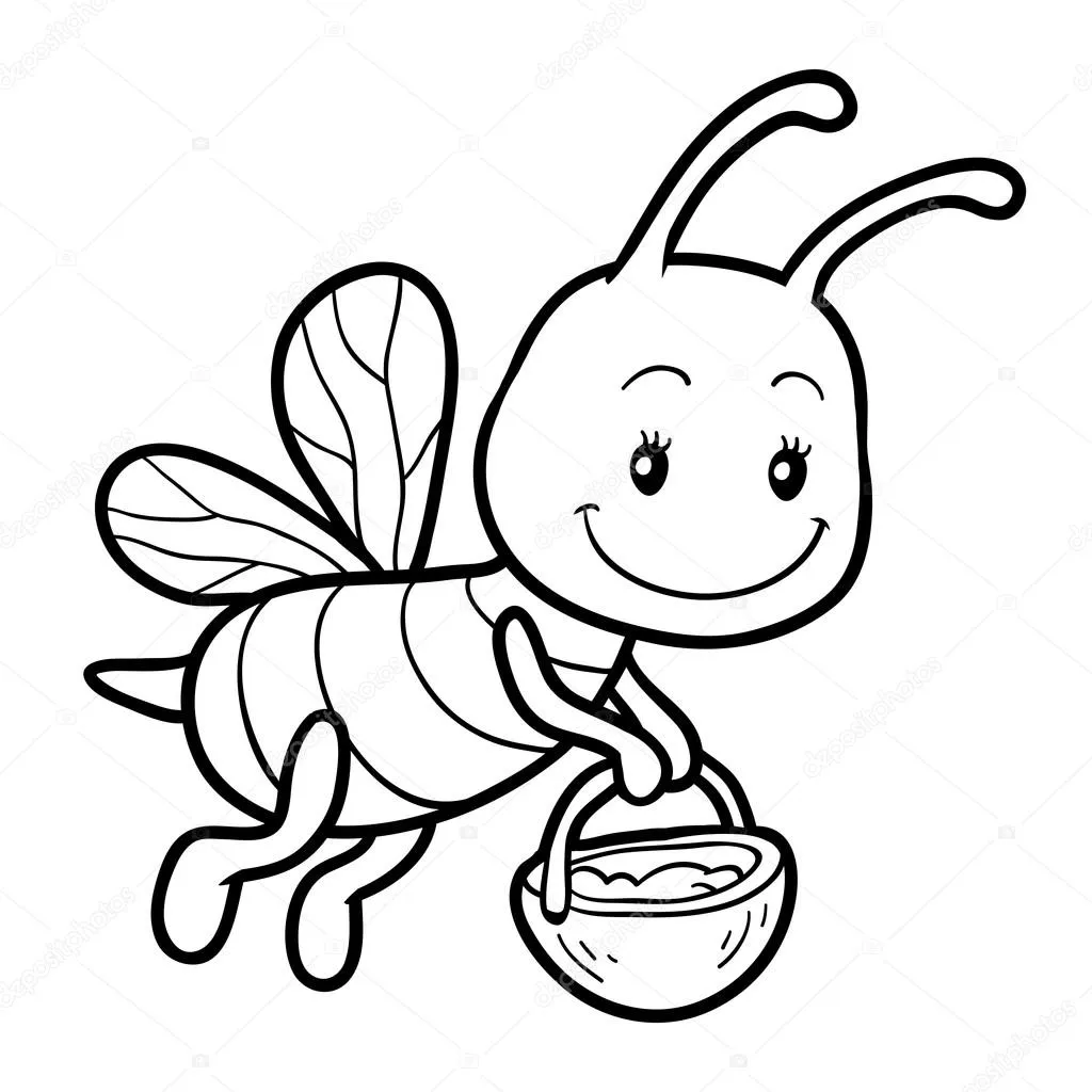 Khám phá 66 hình con ong tô màu siêu hot  thtantai2eduvn