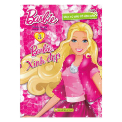 Barbie Xinh Đẹp 3 (Sách Tô Màu Có Hình Dán)